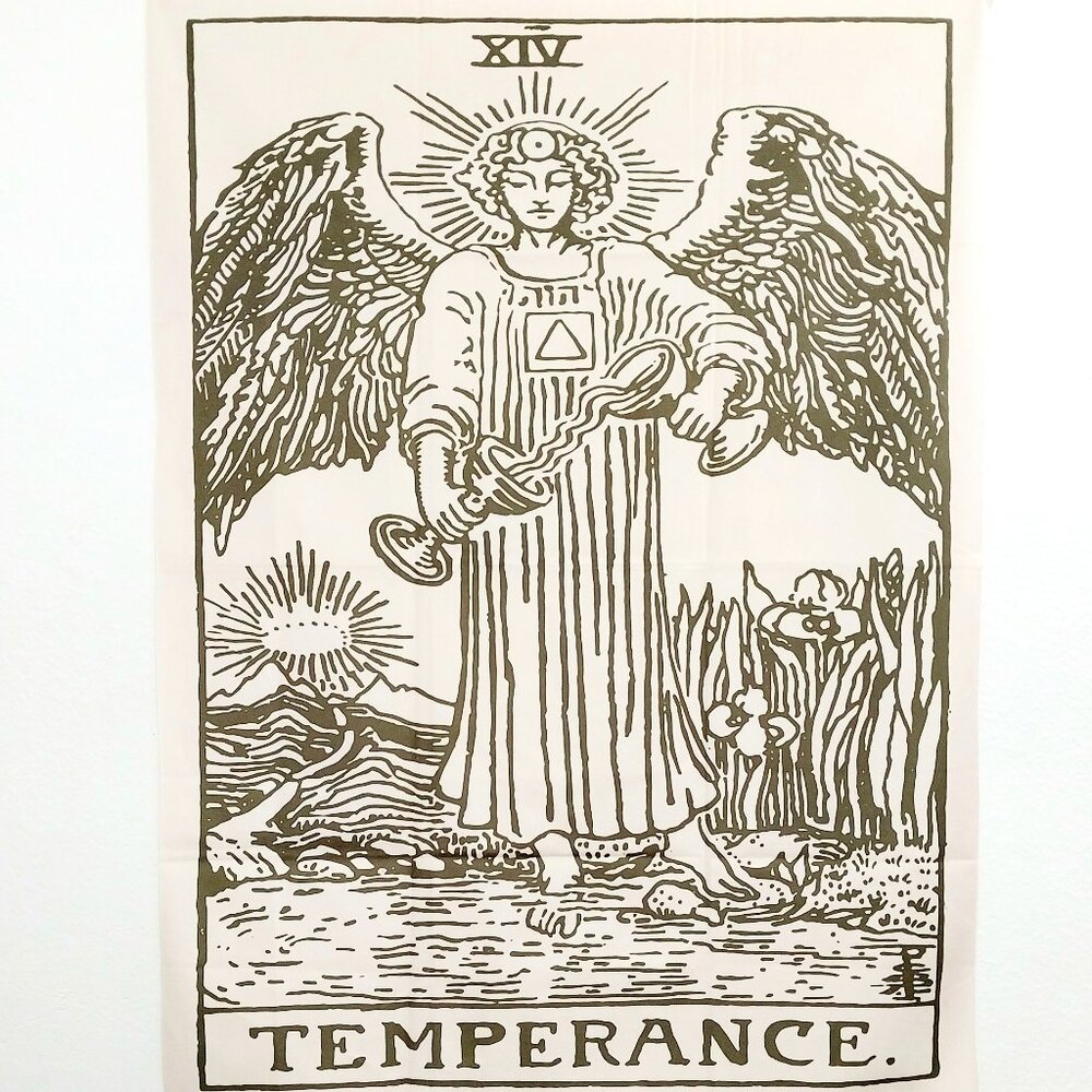 Temperance Tarot Card Tapestry